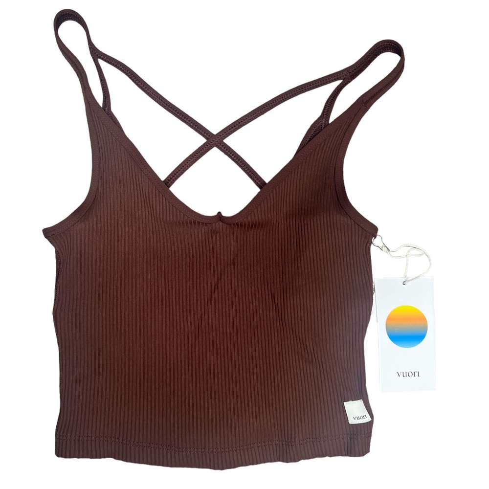 Vuori Women's Tops Vuori Crop Rib Tank